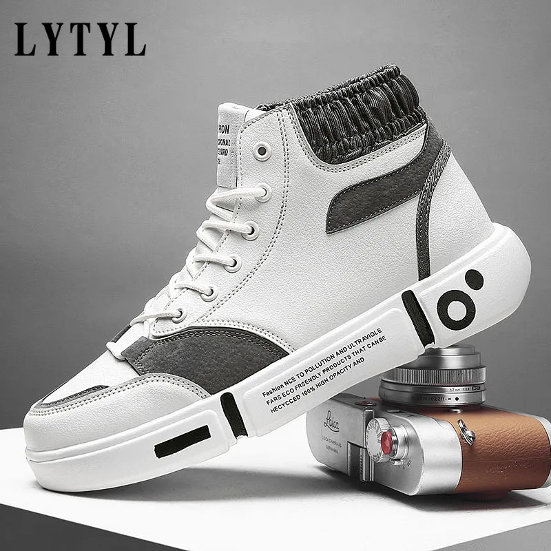 Fashion Casual Shoes High Top Sneaker Autumn Men Shoes High Quality Non-slip Walking Running Elastic Band Shoe Zapatillas D20-52
Fashion Casual Shoes High Top Sneaker Autumn Men Shoes High Quality Non-slip Walking Running Elastic Band Shoe Zapatillas D20-52