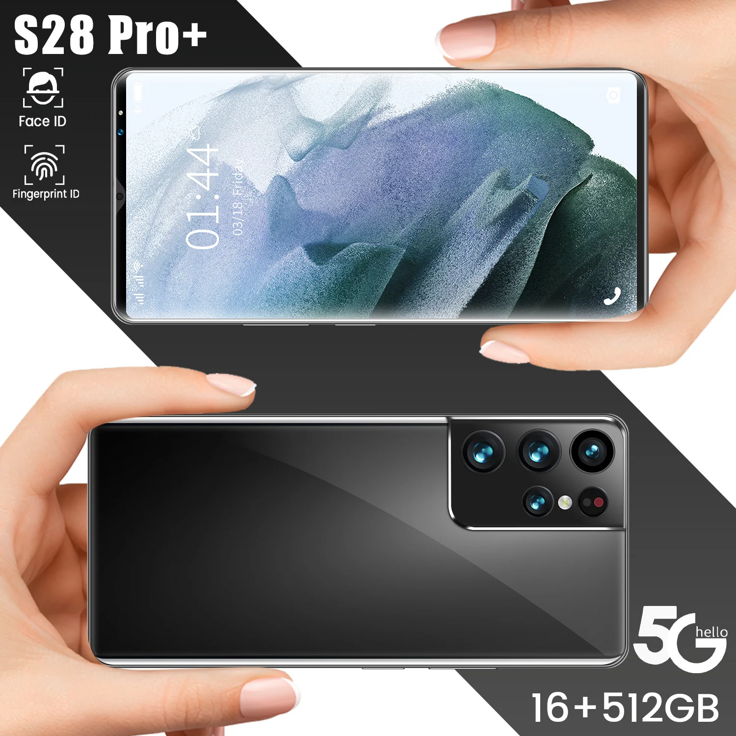 New Global Version S28 Pro 16GB 512GB 32MP 64MP 6000mah Battery Face ID Android 11 Snapdragon 888 10 Core 6.1 Inch Cell Phones
New Global Version S28 Pro 16GB 512GB 32MP 64MP 6000mah Battery Face ID Android 11 Snapdragon 888 10 Core 6.1 Inch Cell Phones