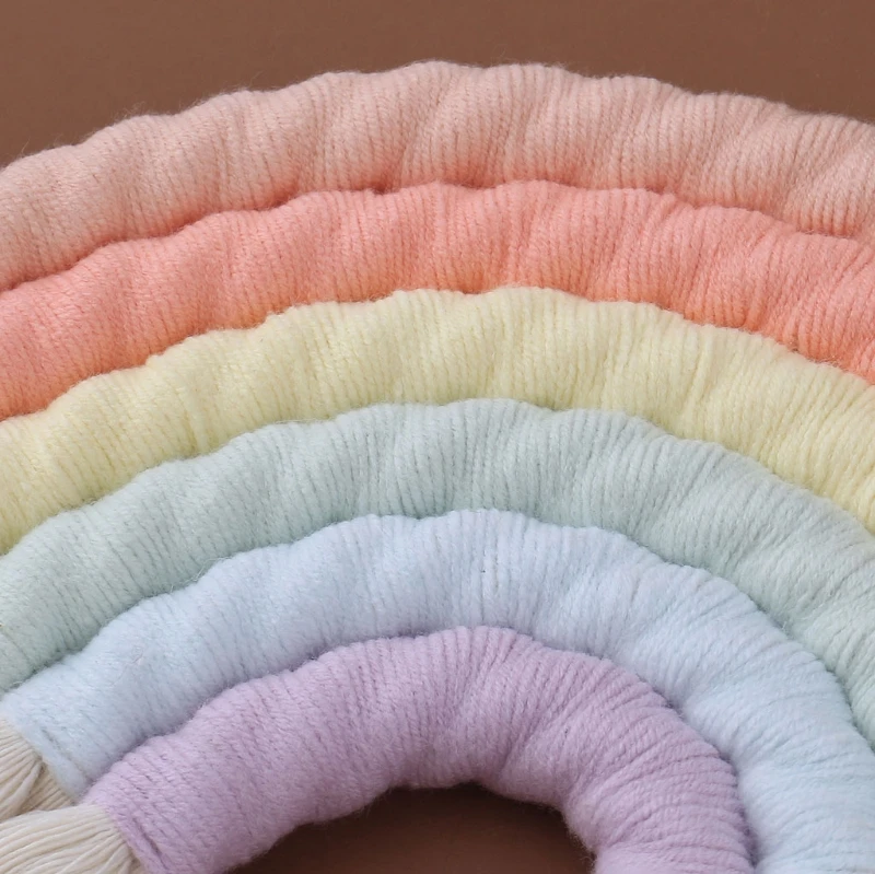3-6 Layers Macrame Rainbow Wall Decor for Bedroom Nursery Baby Kids Rooms 3 Hda659fe8cdce4727b1659215e38c100bj