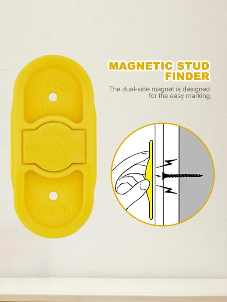 

Magnetic Stud Finder Detector Screws Stuck To The Wall Tool Magnetic Stud Finder Magnetic Searcher Scanner Finder Tool