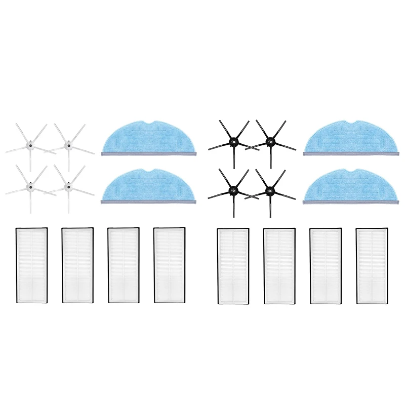 Сменный комплект для пылесоса Xiaomi Roborock S7 T7S T7 Plus, с 4 боковыми щетками, 4 Hepa-фильтрами, 2 насадками
Сменный комплект для пылесоса Xiaomi Roborock S7 T7S T7 Plus, с 4 боковыми щетками, 4 Hepa-фильтрами, 2 насадками