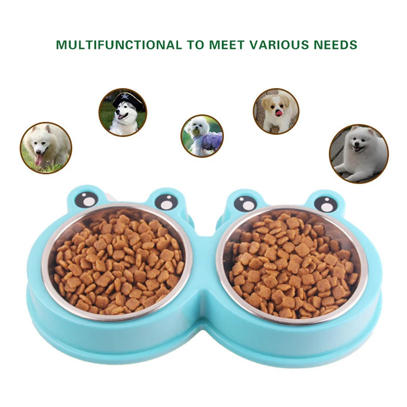Pet Cat Bowls Non-slip Double Bowls Durable Stainless Steel Pet Food Water Feeder Dish For Dog Cat Bowl Pet Feeding Supplies cat
Pet Cat Bowls Non-slip Double Bowls Durable Stainless Steel Pet Food Water Feeder Dish For Dog Cat Bowl Pet Feeding Supplies cat