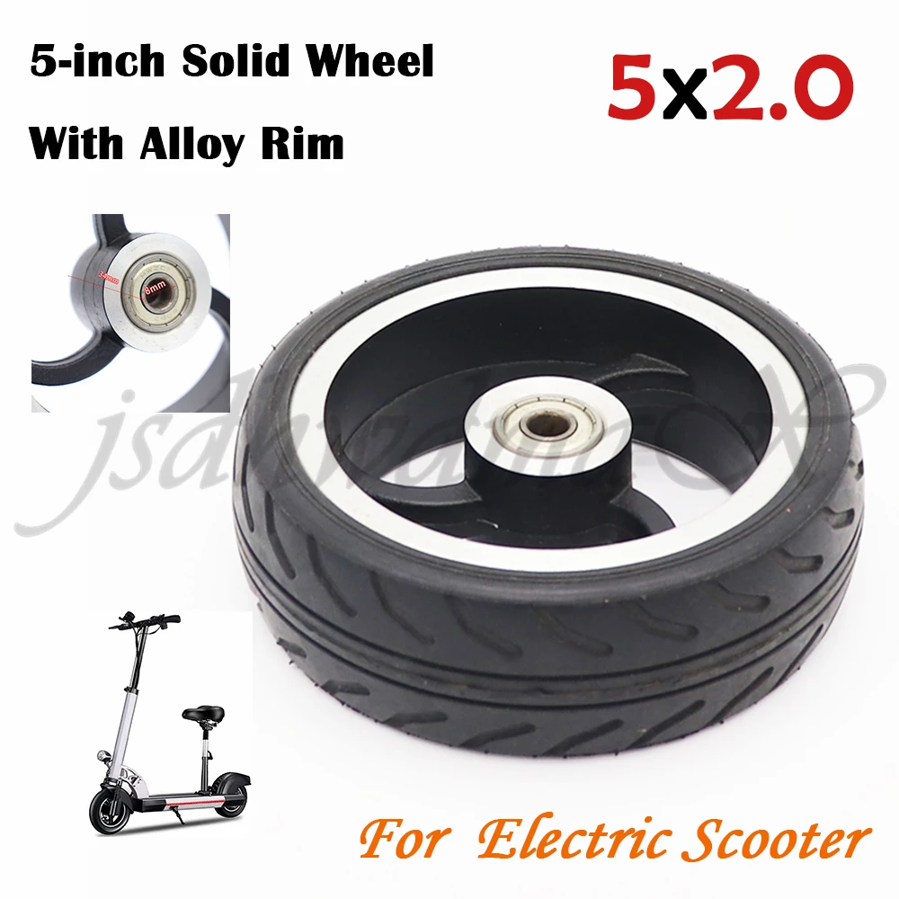 5 inch solid tubeless curved wheel 5x2 solid tire 5" tyre with alloy hub fits for Fast wheel F0,jackhot,Nes carbon fiber scooter
5 inch solid tubeless curved wheel 5x2 solid tire 5" tyre with alloy hub fits for Fast wheel F0,jackhot,Nes carbon fiber scooter