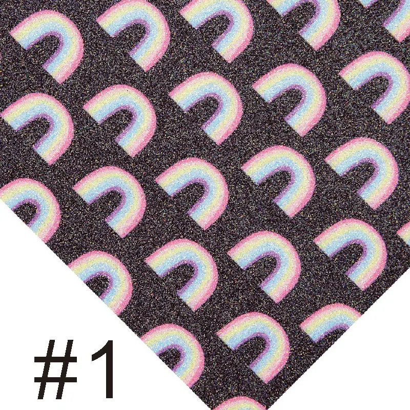 A4 20*30cm Gradient Rainbow Bridge Glitter Faux Leather Fabric By The Yard Synthetic Leather DIY Hair Bows Sewing Bags Shoes
A4 20*30cm Gradient Rainbow Bridge Glitter Faux Leather Fabric By The Yard Synthetic Leather DIY Hair Bows Sewing Bags Shoes