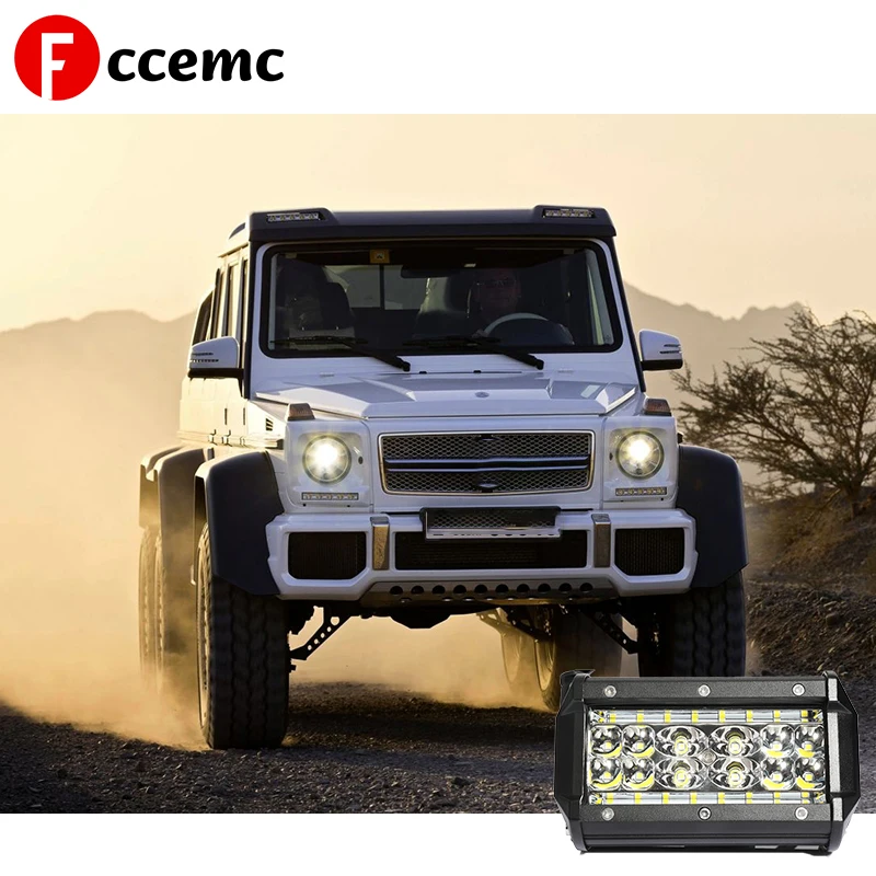 Fccemc Lamp Bar Headlight 168W 5inch12V 24V3 RowsWaterproofSuper Bright Work CarFor Off Road Trucks TractorAssessoriesLEDDriving
Fccemc Lamp Bar Headlight 168W 5inch12V 24V3 RowsWaterproofSuper Bright Work CarFor Off Road Trucks TractorAssessoriesLEDDriving