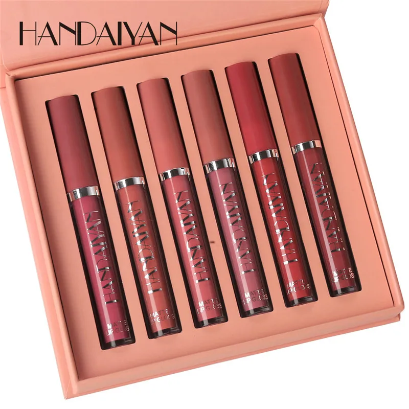 6Pcs/set Matte Lip Gloss Set Liquid Lipstick Waterproof Long Lasting Moisturizing Lipstick Women Lip Tint Beauty Cosmetics Set
6Pcs/set Matte Lip Gloss Set Liquid Lipstick Waterproof Long Lasting Moisturizing Lipstick Women Lip Tint Beauty Cosmetics Set