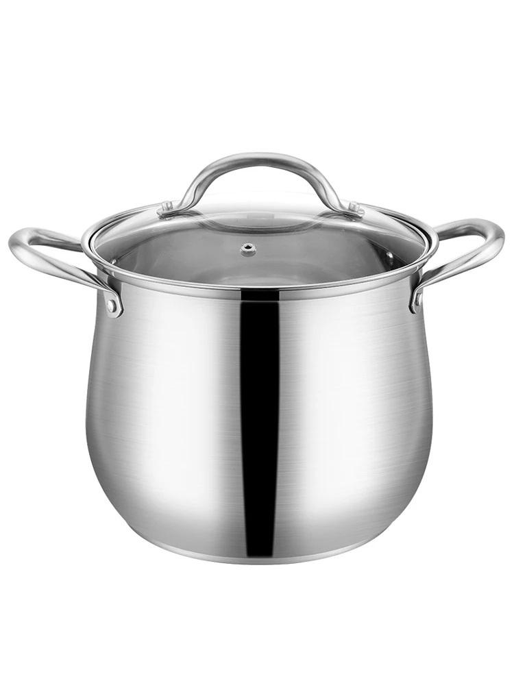 304 Stainless Pot Steamer Large Capacity Thickened Stewpan Ramen Korean Cookware Ustensiles De Cuisine Kitchen Supplies
304 Stainless Pot Steamer Large Capacity Thickened Stewpan Ramen Korean Cookware Ustensiles De Cuisine Kitchen Supplies