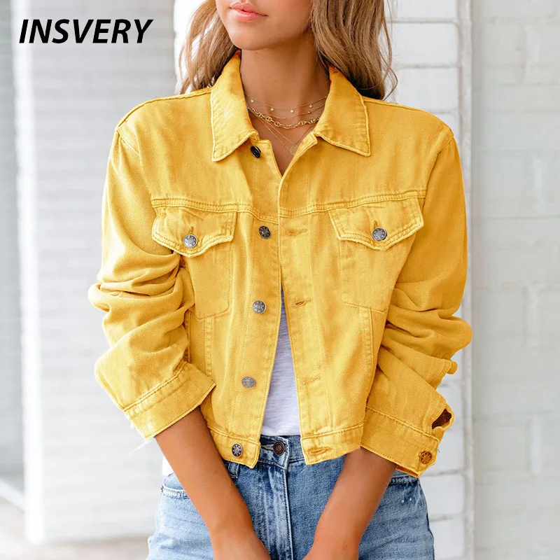 Autumn Women Denims Jacket For Women Coat Jacket Single Breasted Solid Short Female Jacket Coats 2021 Loose Outerwear
Autumn Women Denims Jacket For Women Coat Jacket Single Breasted Solid Short Female Jacket Coats 2021 Loose Outerwear
