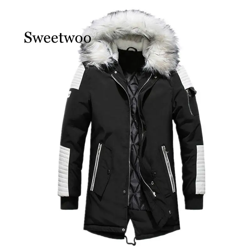 Парка мужская с меховым воротником, толстая хлопковая куртка, модная теплая флисовая верхняя одежда, пальто, парка черного и синего цвета, з...
Парка мужская с меховым воротником, толстая хлопковая куртка, модная теплая флисовая верхняя одежда, пальто, парка черного и синего цвета, з...