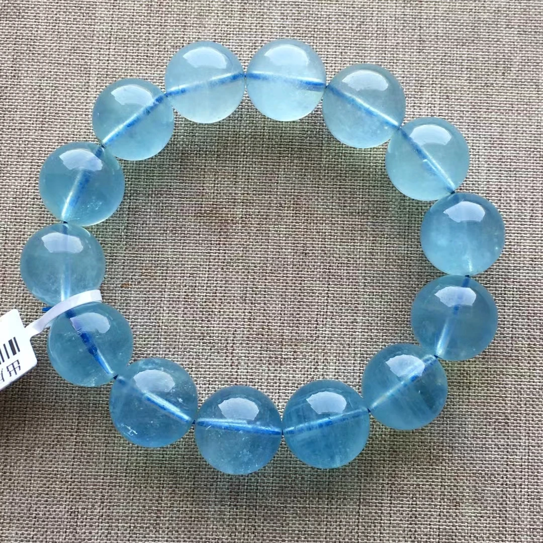 Natural Blue Aquamarine Quartz Crystal Clear Abacus Beads Bracelet 16mm Gemstone Wealthy Stone For Women Men AAAAA
Natural Blue Aquamarine Quartz Crystal Clear Abacus Beads Bracelet 16mm Gemstone Wealthy Stone For Women Men AAAAA