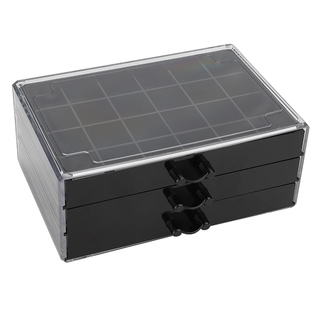 72 Grid Three Layers Nail Art Tools Accessory Storage Box Jewelry Organizer Storage Case
72 Grid Three Layers Nail Art Tools Accessory Storage Box Jewelry Organizer Storage Case