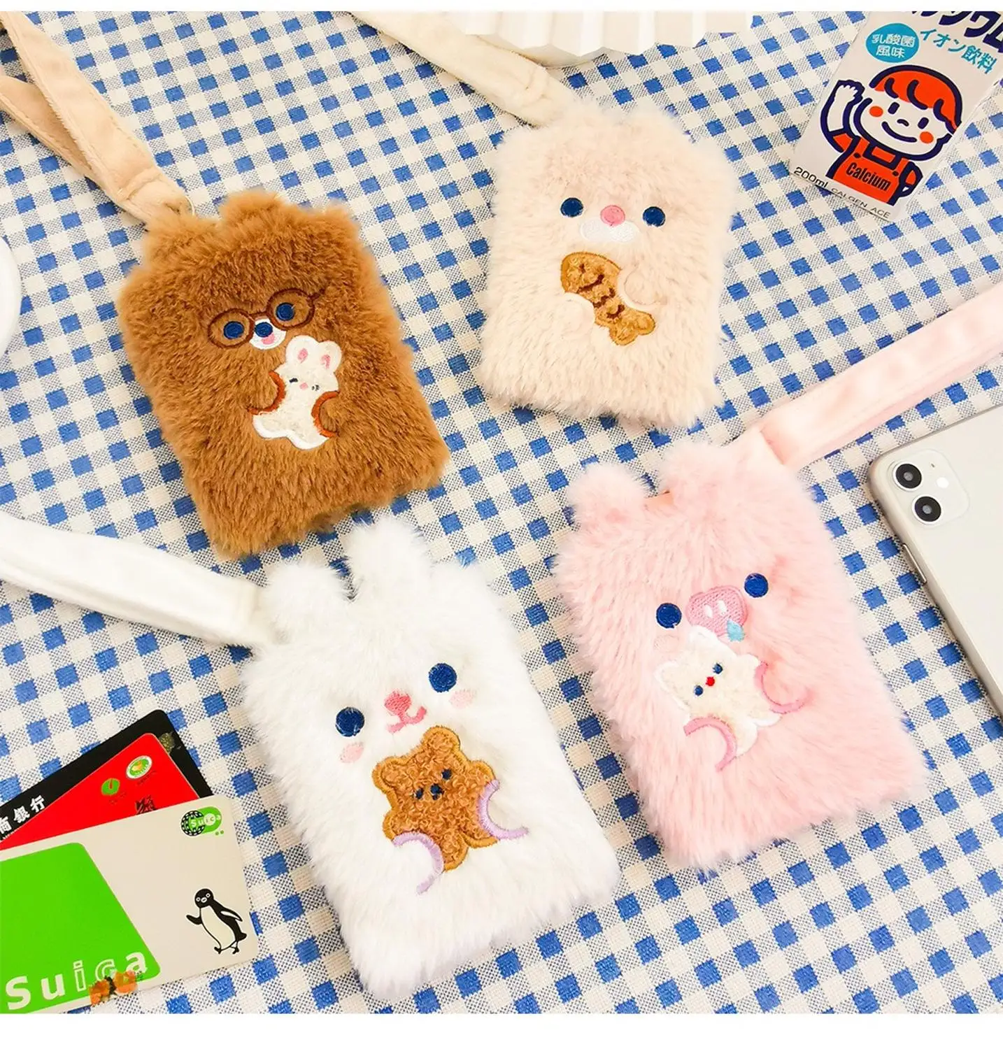 Bentoy Bear Women Bank Credit Card Holder Girls Neck Rope Wallet Purse Cartoon Bus Card Bag Pendant Accessories
Bentoy Bear Women Bank Credit Card Holder Girls Neck Rope Wallet Purse Cartoon Bus Card Bag Pendant Accessories