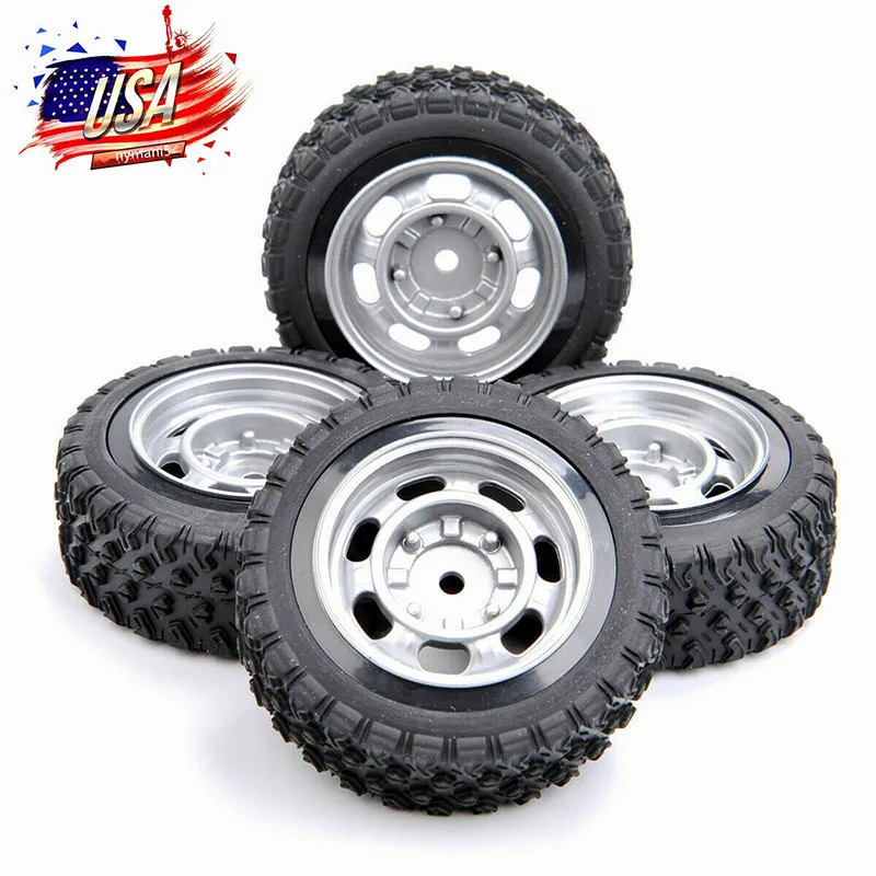 4PCS 1/10 Rally Tires and Wheels Rims Model 12mm Hex For HSP HPI RC Off Road Model Car USA Fast Shipping
4PCS 1/10 Rally Tires and Wheels Rims Model 12mm Hex For HSP HPI RC Off Road Model Car USA Fast Shipping