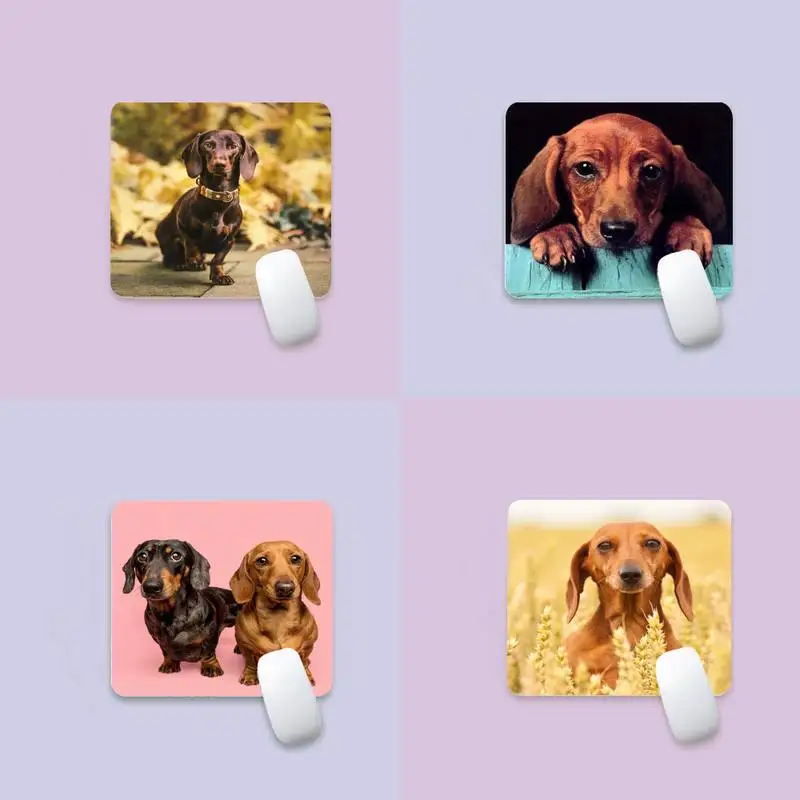 Dogs Dachshund Customized Laptop Gaming Mouse Pad Edge Native Rubber Special Game Mouse Pad Polyethylene Table Mat Non Slip 
Dogs Dachshund Customized Laptop Gaming Mouse Pad Edge Native Rubber Special Game Mouse Pad Polyethylene Table Mat Non Slip