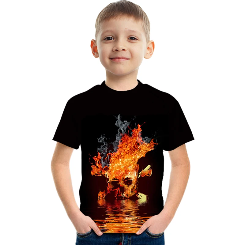 2021 New Summer Fashion New 3D Printing Pattern Boys Girls Children's Short Sleeve Trendy Casual T-shirt4-14T
2021 New Summer Fashion New 3D Printing Pattern Boys Girls Children's Short Sleeve Trendy Casual T-shirt4-14T
