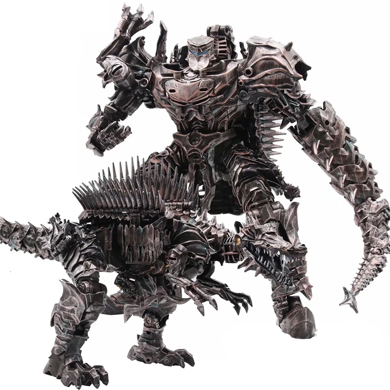 AOYI LS11 LS 11 Фигурка трансформер 37 см Scorn dinobot старинные Бегемот динозавр модель из