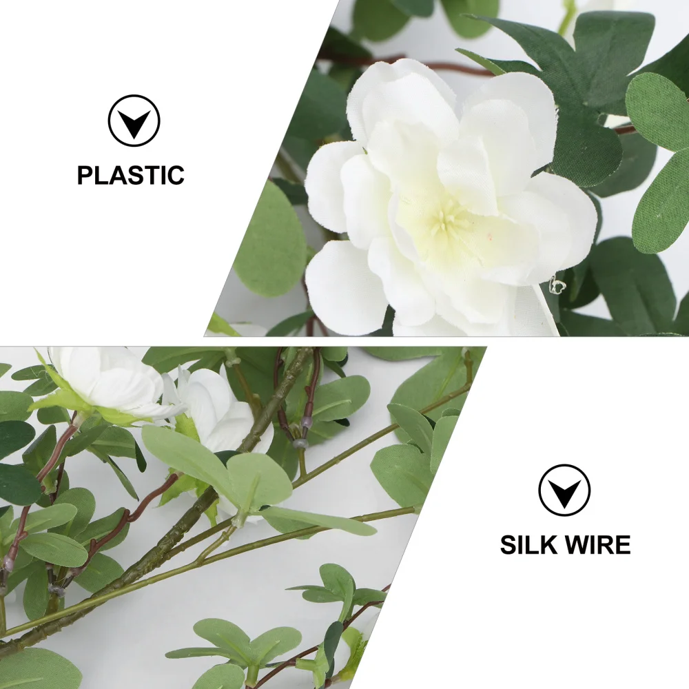 1PC Imitated Rattan Decoration Green Plants Rattan Wall Hanging Decor (White)
1PC Imitated Rattan Decoration Green Plants Rattan Wall Hanging Decor (White)