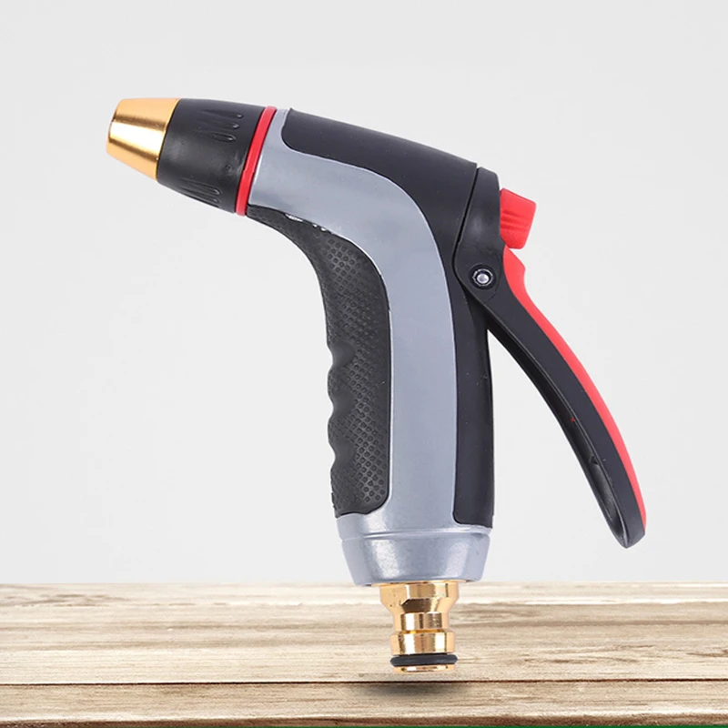 Household High Pressure Car Wash Water Gun Aluminum Alloy Gun Body Copper-plated Gun Head Multifunctional Garden Watering Gun
Household High Pressure Car Wash Water Gun Aluminum Alloy Gun Body Copper-plated Gun Head Multifunctional Garden Watering Gun