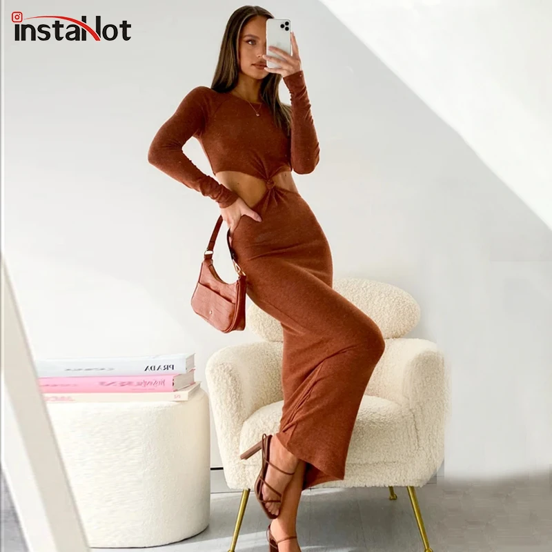Женское облегающее платье InstaHot, повседневное облегающее платье с длинным рукавом, винтажное облегающее платье, вечерние платья для клуба, ...
Женское облегающее платье InstaHot, повседневное облегающее платье с длинным рукавом, винтажное облегающее платье, вечерние платья для клуба, ...