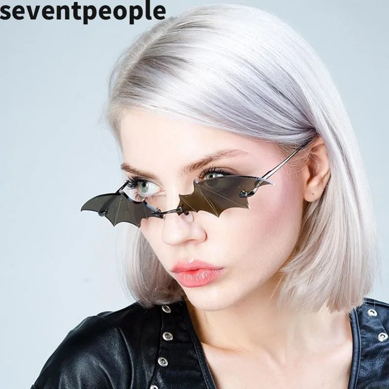 New Fashion Bat Sunglasses Women Retro Rimless Sun Glasses Men Luxury Brand Designer Small Frameless Sunglass 2020 High Quality
New Fashion Bat Sunglasses Women Retro Rimless Sun Glasses Men Luxury Brand Designer Small Frameless Sunglass 2020 High Quality