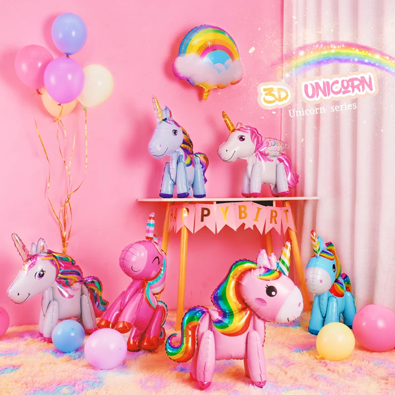 Unicorn Balloons Supply Happy Birthday Party Decoration Foil Balloon Globos Balony Banner Streamer Baby Shower Balloons Kid Toys
Unicorn Balloons Supply Happy Birthday Party Decoration Foil Balloon Globos Balony Banner Streamer Baby Shower Balloons Kid Toys