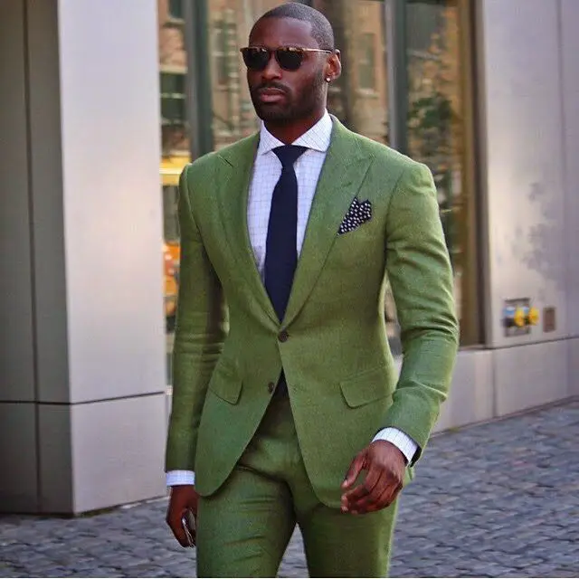 Green Mans Suits For Wedding Groom Wear Tuxedos Groomsman Suit Dinner Suit Prom Dresses Peaky Binders Two Pieces(Jacket+Pants)
Green Mans Suits For Wedding Groom Wear Tuxedos Groomsman Suit Dinner Suit Prom Dresses Peaky Binders Two Pieces(Jacket+Pants)