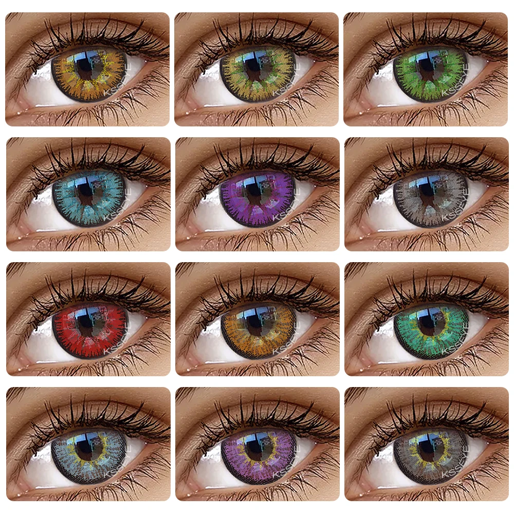 1pair(2pcs) Special Color Contact lenses For Eyes Anime cosplay 3Tones Contact lens Beauty Makeup
1pair(2pcs) Special Color Contact lenses For Eyes Anime cosplay 3Tones Contact lens Beauty Makeup