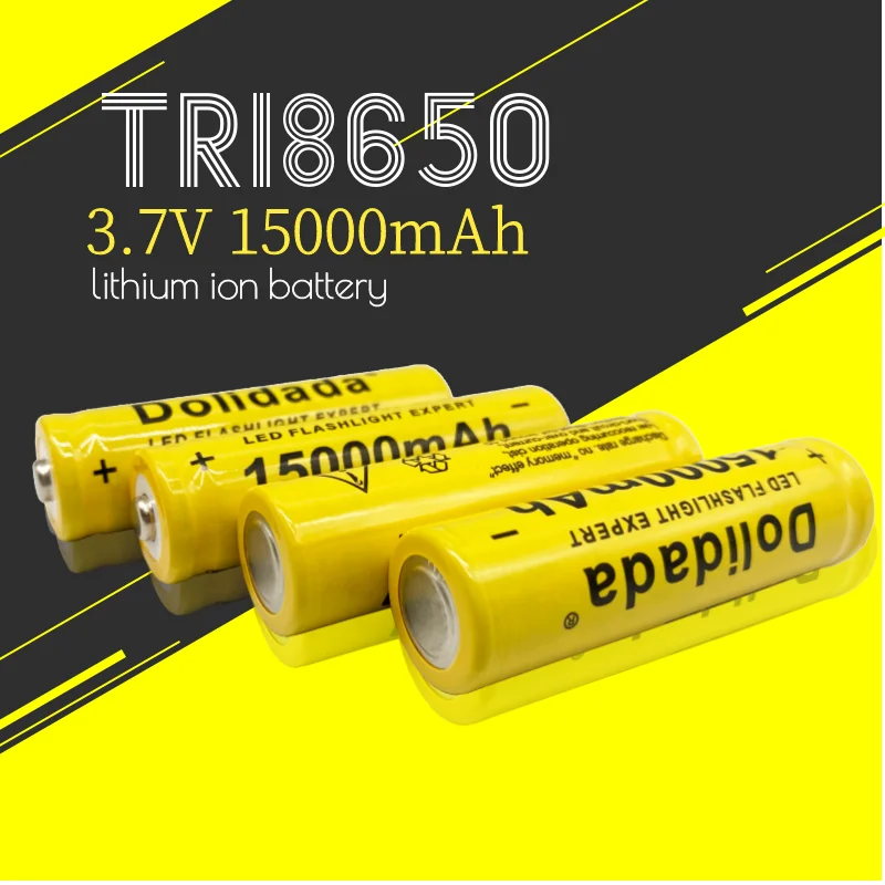 2021 New 18650 3.7v 15000mAh rechargeable lithium-ion battery lithium-ion batteries for flashlight headlight electronic toy
2021 New 18650 3.7v 15000mAh rechargeable lithium-ion battery lithium-ion batteries for flashlight headlight electronic toy