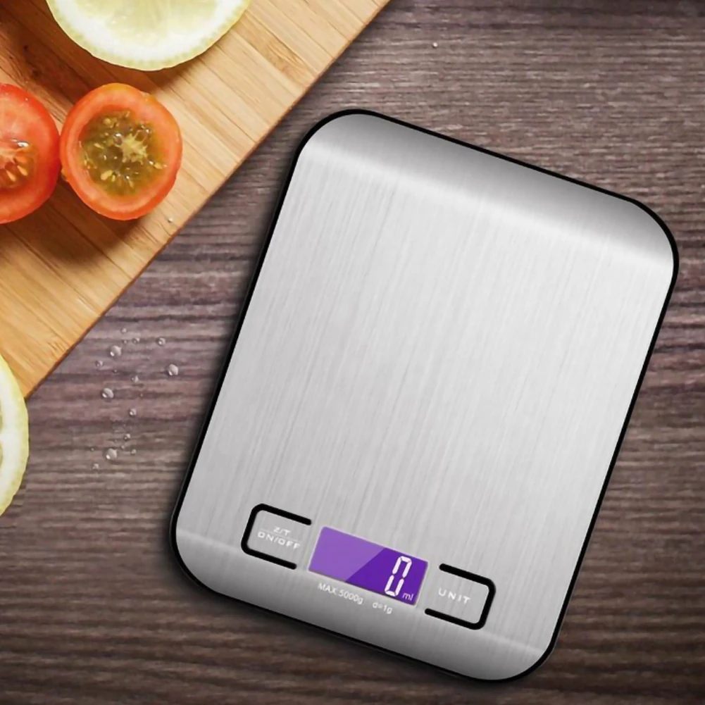 Professional Household Digital Kitchen Scale Electronic Food Scales Stainless Steel Weight Balance Measuring Tools g/kg/lb/oz/ml 
Professional Household Digital Kitchen Scale Electronic Food Scales Stainless Steel Weight Balance Measuring Tools g/kg/lb/oz/ml