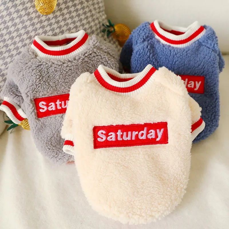 Dog Sweater Pullover Winter Warm Comfy Pet Clothes Poodle Yorkshire Round Neck Coat Polyester Costume For Small Medium Dogs
Dog Sweater Pullover Winter Warm Comfy Pet Clothes Poodle Yorkshire Round Neck Coat Polyester Costume For Small Medium Dogs