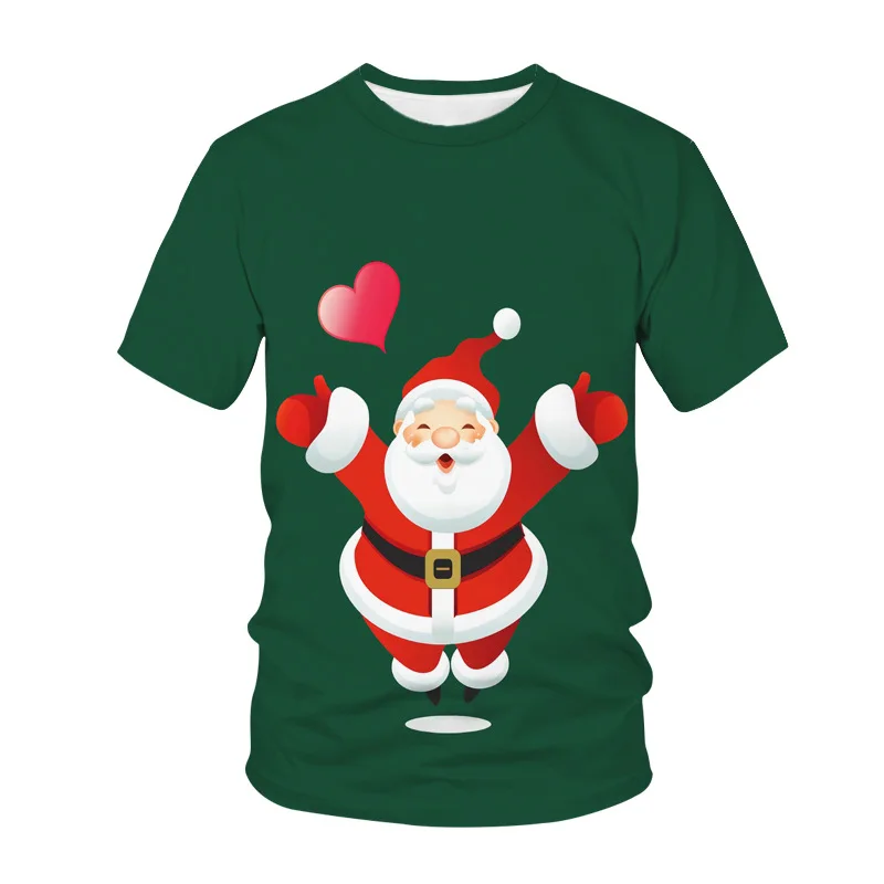 Newest Christmas Santa Claus 3D Printed T Shirt Men Women Short Sleeve T Shirts Fashion Harajuku Streetwear Boys Girls Funny Tee
Newest Christmas Santa Claus 3D Printed T Shirt Men Women Short Sleeve T Shirts Fashion Harajuku Streetwear Boys Girls Funny Tee