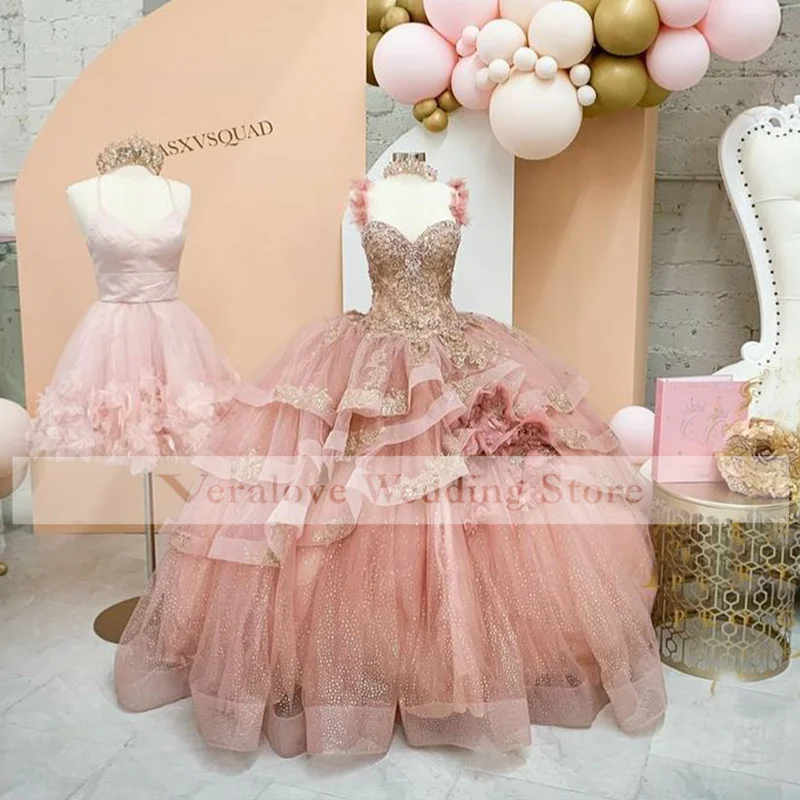 Pink Ball Gown Quinceanera Dresses Off Shoulder Appliques Sweet 16 Dress Party Wear Bridal Boutique Princess Dress Xv Años
Pink Ball Gown Quinceanera Dresses Off Shoulder Appliques Sweet 16 Dress Party Wear Bridal Boutique Princess Dress Xv Años
