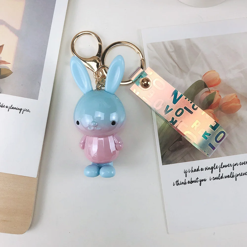 New Cartoon Rabbit Keychain Creative Kawaii Crystal Doll Toy Pendant Bag Car Decoration Wome Kid Holder Charm Keyring Jewelry
New Cartoon Rabbit Keychain Creative Kawaii Crystal Doll Toy Pendant Bag Car Decoration Wome Kid Holder Charm Keyring Jewelry