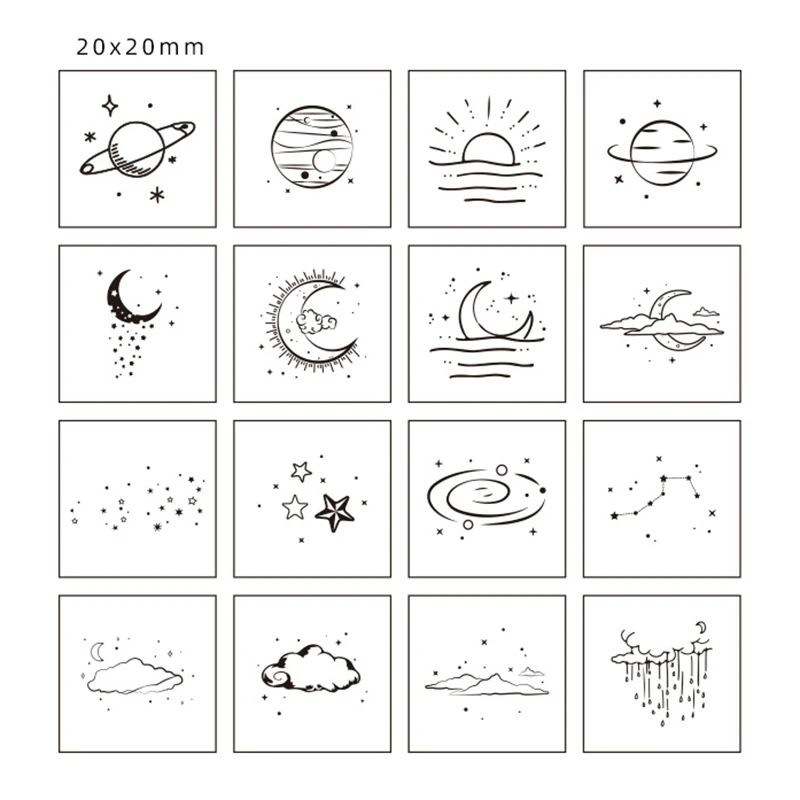 Vintage Planet Sunrise Moon Star Cloud Stamp DIY Wooden Rubber Stamps for Scrapbooking Stationery Scrapbooking Standard Stamp
Vintage Planet Sunrise Moon Star Cloud Stamp DIY Wooden Rubber Stamps for Scrapbooking Stationery Scrapbooking Standard Stamp