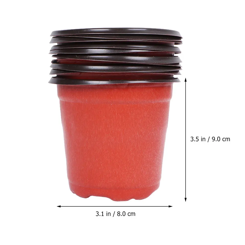 120pcs Plastic Flower Pots Nursery Pots Plants Nursery Pots Flowers Containers Gardening Plant Pots Garden Planting Supplies
120pcs Plastic Flower Pots Nursery Pots Plants Nursery Pots Flowers Containers Gardening Plant Pots Garden Planting Supplies