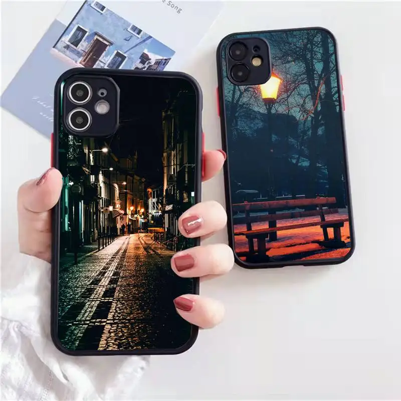 Lonely street lamp Phone Case matte transparent For iphone 7 8 11 12 13 plus mini x xs xr pro max cover
Lonely street lamp Phone Case matte transparent For iphone 7 8 11 12 13 plus mini x xs xr pro max cover