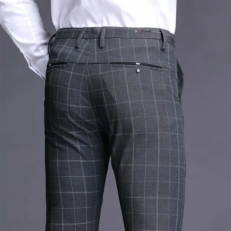 Jbersee Plaid Men Dress Pants Casual Business Office Formal Pants for Men Stretch Suit Pants Men Slim Fit Plus Size Trousers Men
Jbersee Plaid Men Dress Pants Casual Business Office Formal Pants for Men Stretch Suit Pants Men Slim Fit Plus Size Trousers Men