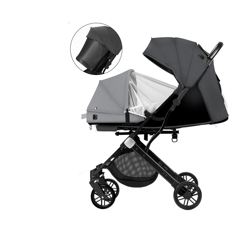 

Stroller Lightweight Foldable Sit Lying High Landscape Shock Absorber Good Baby Child Child Stroller Pocket Umbrella Car