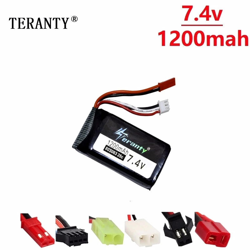 Аккумулятор Lipo 7,4 в 1200 мАч 803063 30C для Yi zhang X6 H16 MJX X101 X102 Квадрокоптер с дистанционным управлением 7,4 в 1200 мАч 2S
Аккумулятор Lipo 7,4 в 1200 мАч 803063 30C для Yi zhang X6 H16 MJX X101 X102 Квадрокоптер с дистанционным управлением 7,4 в 1200 мАч 2S