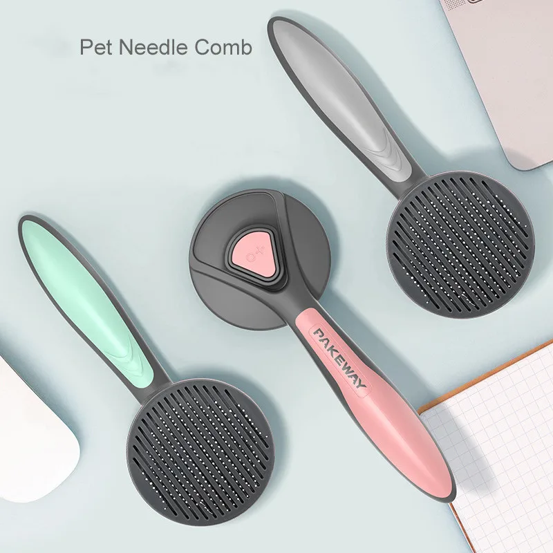 Pet Comb Cat Brush Hair Removal Depilation Clean Pet Self-cleaning Needle Comb Wholesale Pet Supplies Cat and Dog Comb
Pet Comb Cat Brush Hair Removal Depilation Clean Pet Self-cleaning Needle Comb Wholesale Pet Supplies Cat and Dog Comb