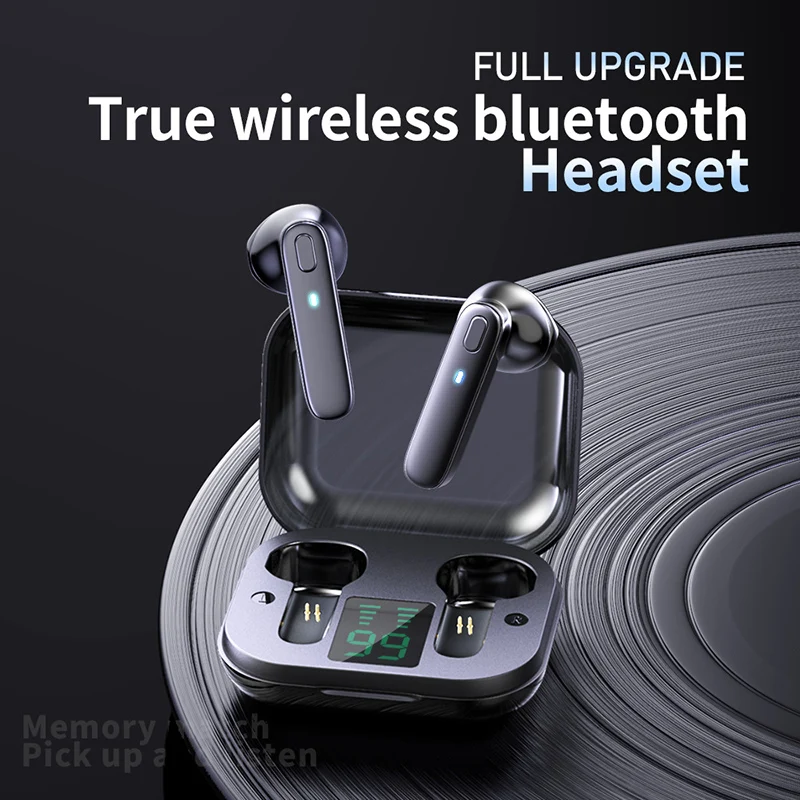 Universal Wireless Bluetooth Earphones IPX7 Waterproof Ultralight HiFi Stereo Sports Gaming Earbuds Headphones With LED Display
Universal Wireless Bluetooth Earphones IPX7 Waterproof Ultralight HiFi Stereo Sports Gaming Earbuds Headphones With LED Display