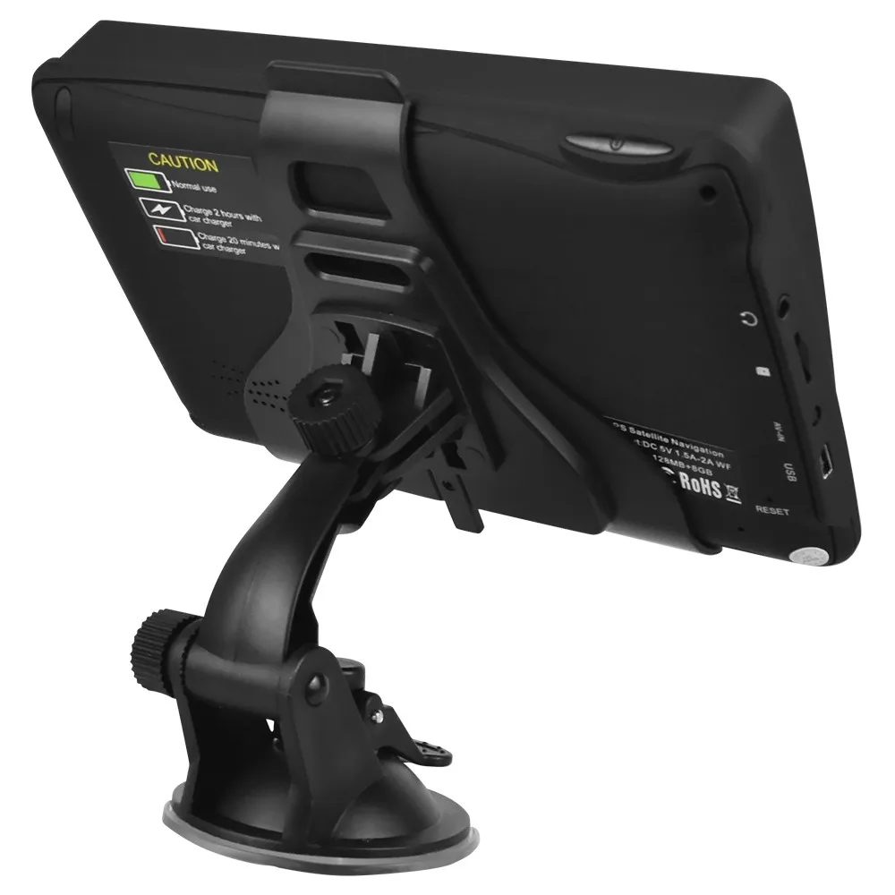 Car Navigator GPS 7 Inch Touch Screen 8GB Voice Prompts GPS Navigator Support FM Radio MP3 MP4 with Map
Car Navigator GPS 7 Inch Touch Screen 8GB Voice Prompts GPS Navigator Support FM Radio MP3 MP4 with Map