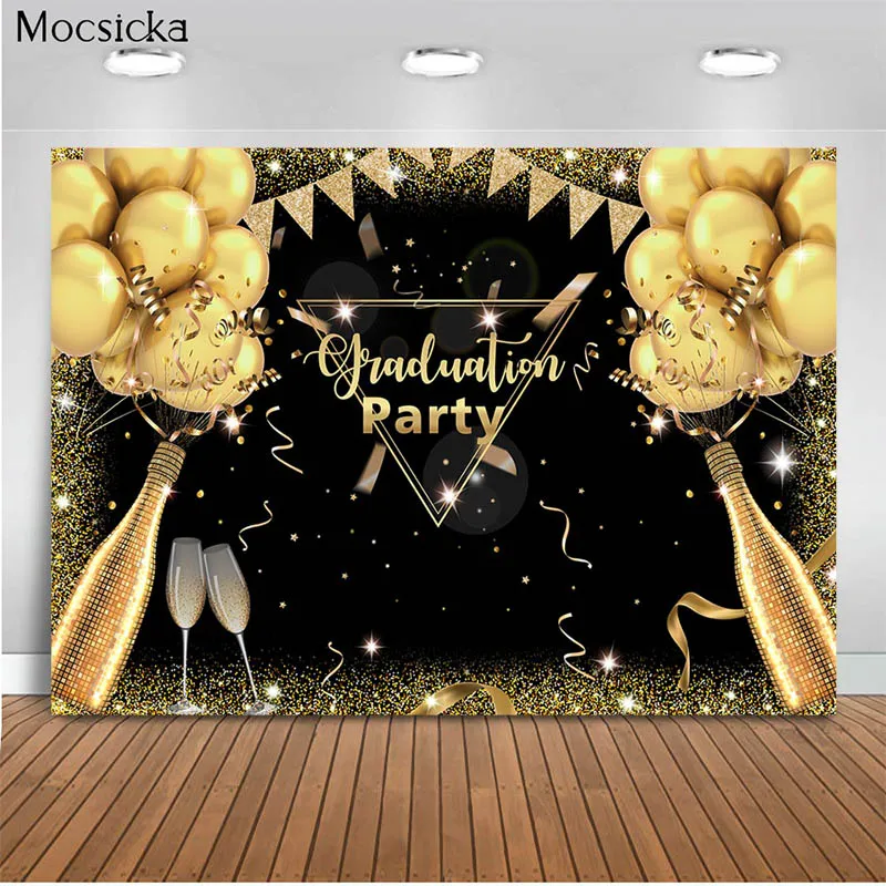 Mocsicka Birthday Party Background Champagne Balloon Golden Decoration Style Child Portrait Photo Background Photography Studio
Mocsicka Birthday Party Background Champagne Balloon Golden Decoration Style Child Portrait Photo Background Photography Studio