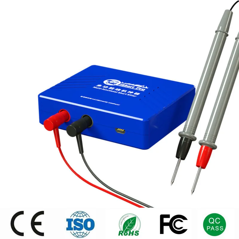 MECHANIC Multi-functional Short Killer Circuit Detector VC04 Upgraded Version Power Phone Mainboard Failure Repair iShort Pro
MECHANIC Multi-functional Short Killer Circuit Detector VC04 Upgraded Version Power Phone Mainboard Failure Repair iShort Pro
