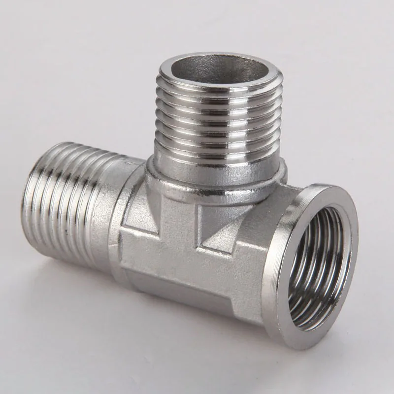 1Pcs Connector Outer, Outer And Inner Three-Way Gas Pipe Water Pipe Interface Fittings Thickened Stainless Steel
1Pcs Connector Outer, Outer And Inner Three-Way Gas Pipe Water Pipe Interface Fittings Thickened Stainless Steel