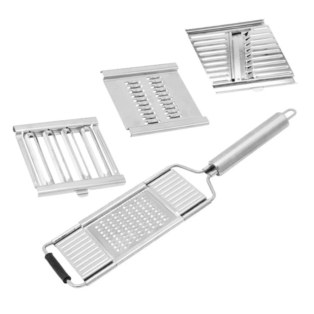 Kitchen Accessories Multi-purpose Vegetable Slicer Stainless Steel Grater Cutter Shredders Fruit Potato Peeler Carrot Grater
Kitchen Accessories Multi-purpose Vegetable Slicer Stainless Steel Grater Cutter Shredders Fruit Potato Peeler Carrot Grater