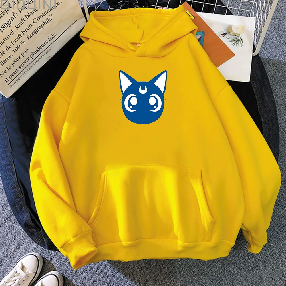 Sailor Moon Kawaii Hoodie Women Cat Cartoon Luna Print Aesthetic Clothing Fashion Streetwear Long Sleeve Female Loose Graphic 12
Sailor Moon Kawaii Hoodie Women Cat Cartoon Luna Print Aesthetic Clothing Fashion Streetwear Long Sleeve Female Loose Graphic 12