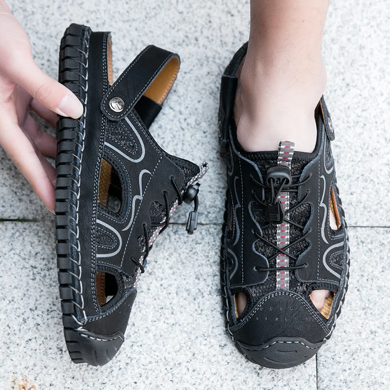 Summer Breathable Men Running Shoe Summer Sandals Men Leather Big Size Shoes For Fashion 2020 Zapatillas Verano Man Casual 2019
Summer Breathable Men Running Shoe Summer Sandals Men Leather Big Size Shoes For Fashion 2020 Zapatillas Verano Man Casual 2019