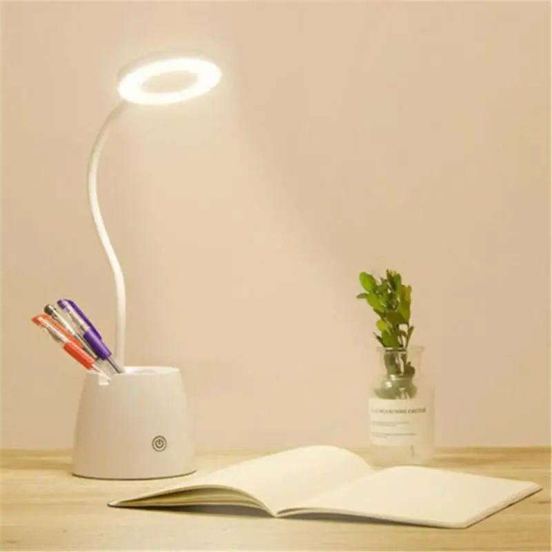 Touch Desk Lamp with Phone Pen Holder Gooseneck Folding 3 Modes Eye Protection Study Table Lamp Make Up Reading Bedside Light
Touch Desk Lamp with Phone Pen Holder Gooseneck Folding 3 Modes Eye Protection Study Table Lamp Make Up Reading Bedside Light