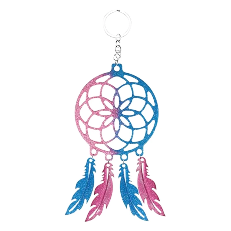1 Set Dream Catcher Feather Epoxy Resin Mold Jewelry Keychain Silicone Mould Handmade DIY Crafts Pendant Decoration Mold 
1 Set Dream Catcher Feather Epoxy Resin Mold Jewelry Keychain Silicone Mould Handmade DIY Crafts Pendant Decoration Mold
